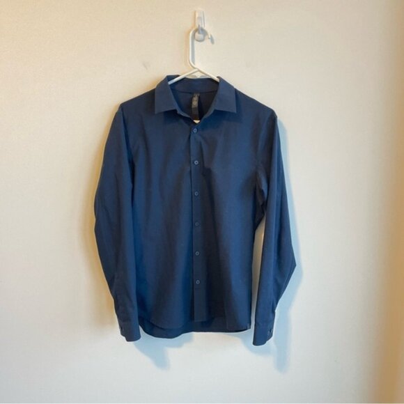 Lululemon New Venture Long Sleeve ShirtClassic Navy Size Small - Picture 6 of 12